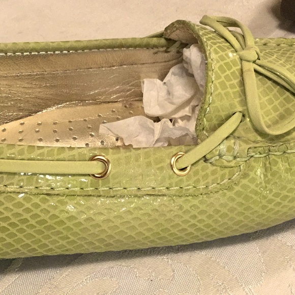 Marc Joseph 9 1/2 Snake Leather Loafers.  New condition. - Picture 10 of 10